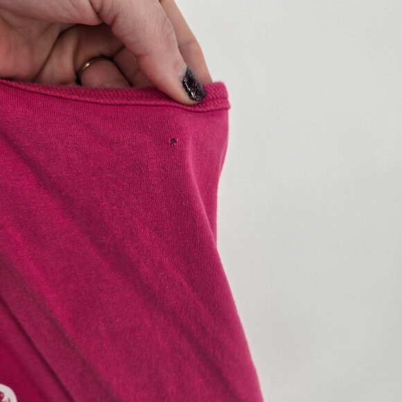 Bellagio womens 2xl Pink white butterfly scroll sleeveless tank top cotton - Picture 8 of 9